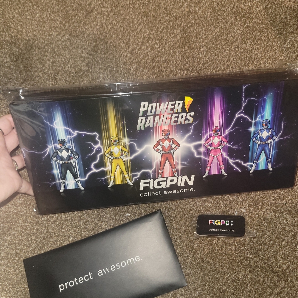 Power Rangers FiGPiN Collectible Set -limited Edition